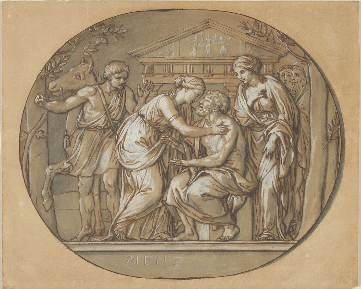 Glass Paste Intaglio by Luigi Pichler