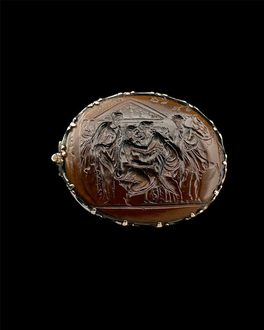 Glass Paste Intaglio by Luigi Pichler
